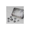 Set 7 dadi metallo (Metal Dice Set - Silver) - 91739