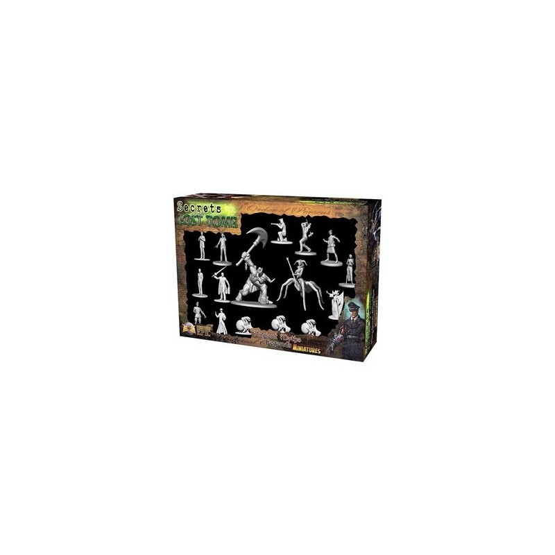 Secrets of the Lost Tomb: Ancient Myths and Legends Miniatures - gioco da tavolo