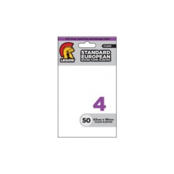 Legion - Standard Sleeves - Board Game Sleeve 4 European (50 bustine)