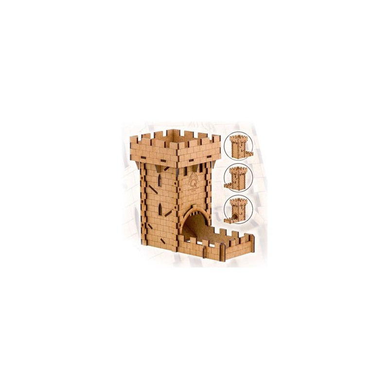 Torre lancia dadi - Torre degli Uomini - accessorio per giochi
