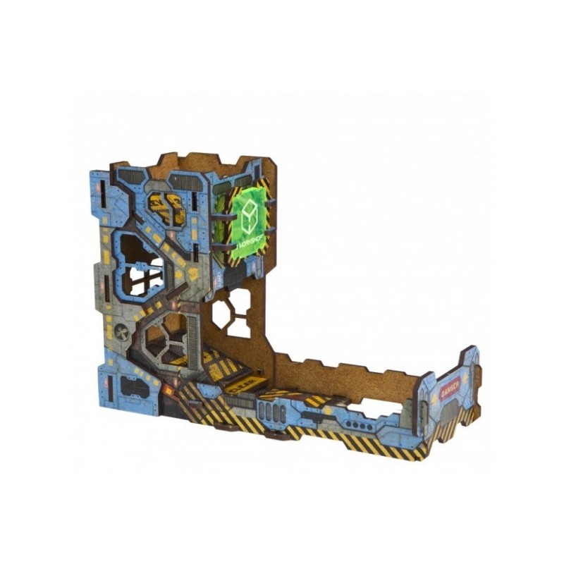 Torre lancia dadi - Torre Tech Colorata - accessorio per giochi