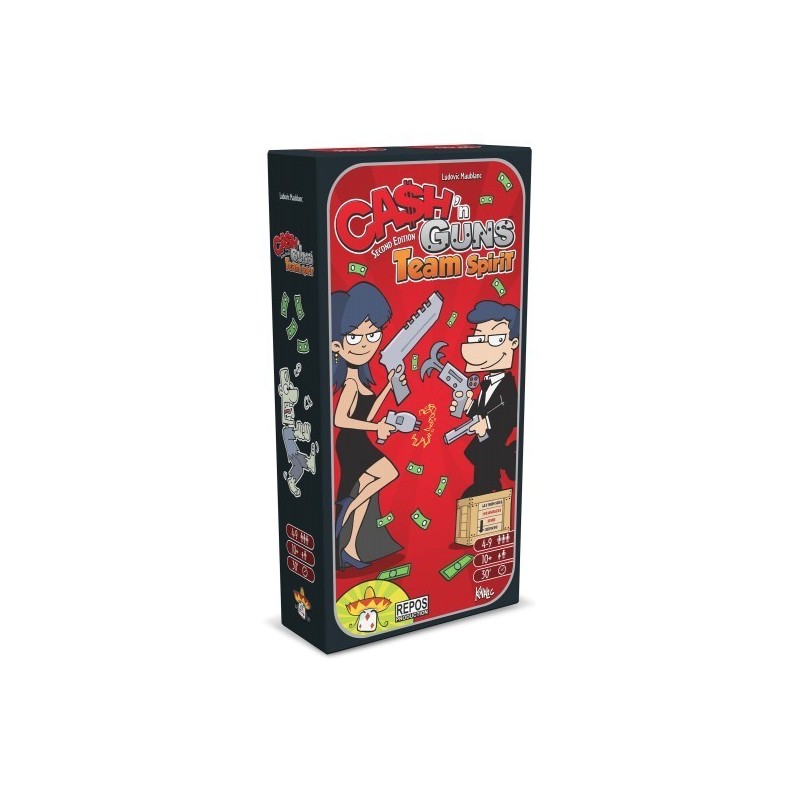 Team Spirit: Cash 'n Guns (2nd Ed.) ITA - gioco da tavolo