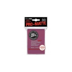 UltraPro - Bustine protettive 66x91 - PRO MATTE Retro ROSA SCURO (50 bustine) UPR84505