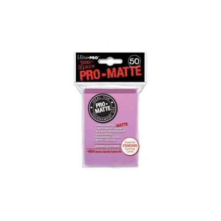 UltraPro - Bustine protettive 66x91 - PRO MATTE Retro ROSA (50 bustine) UPR84185