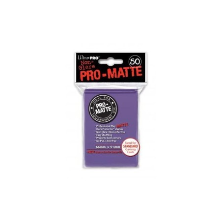 UltraPro - Bustine protettive 66x91 - PRO MATTE Retro VIOLA SCURO (50 bustine) UPR84187
