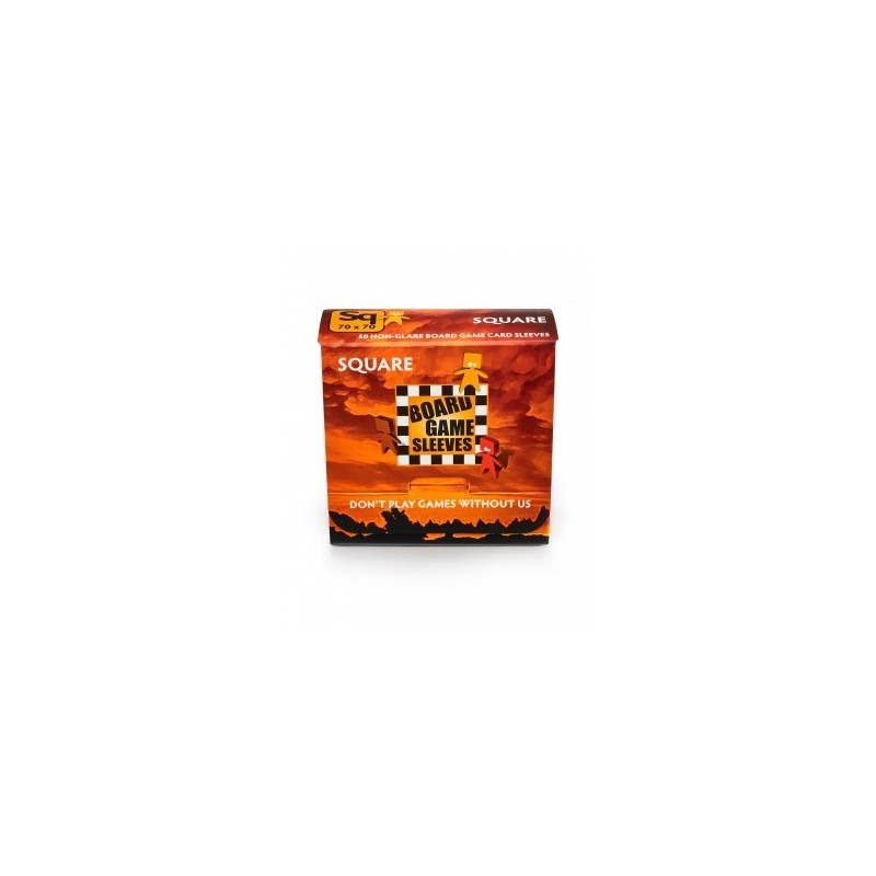 70x70 Bustine protettive trasparenti Arcane Tinmen - MATTE (50 bustine) - accessorio per giochi