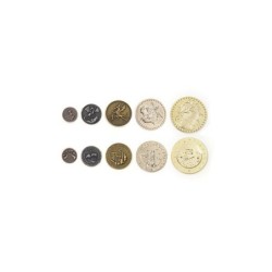 Monete Dragoni in metallo (Metal Coins Dragons)