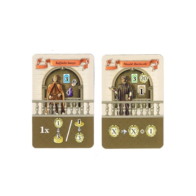 Leaders Promo 1 (Sanzio): Lorenzo il Magnifico ITA - gioco da tavolo