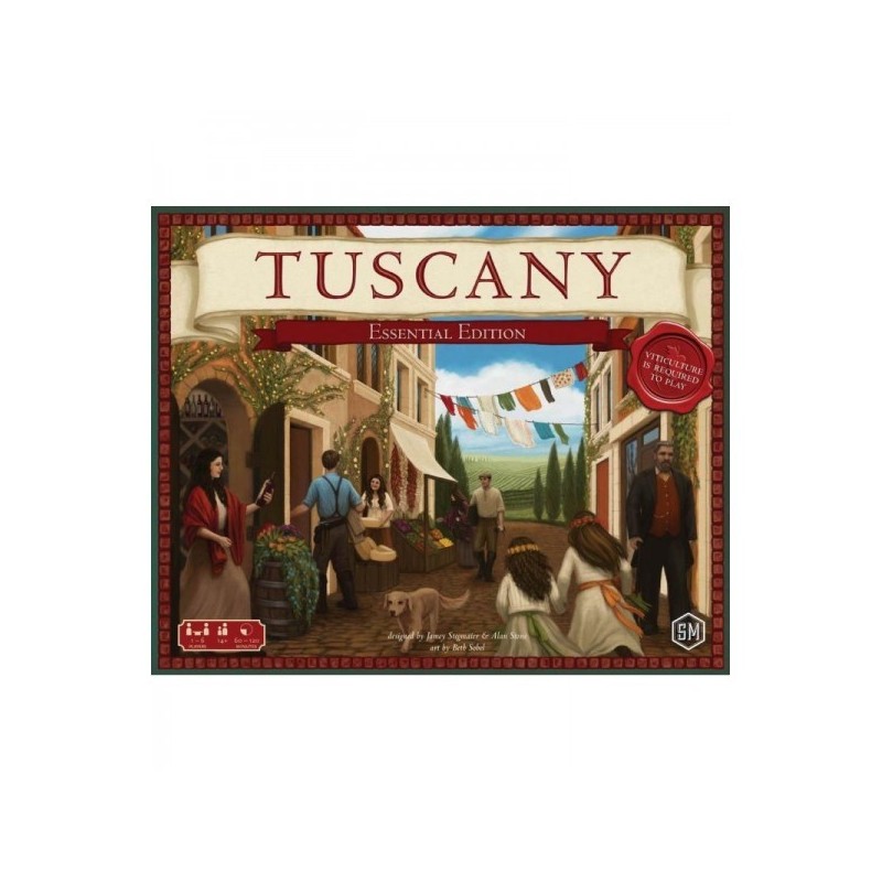Tuscany Essential Edition:Viticulture ITA - gioco da tavolo