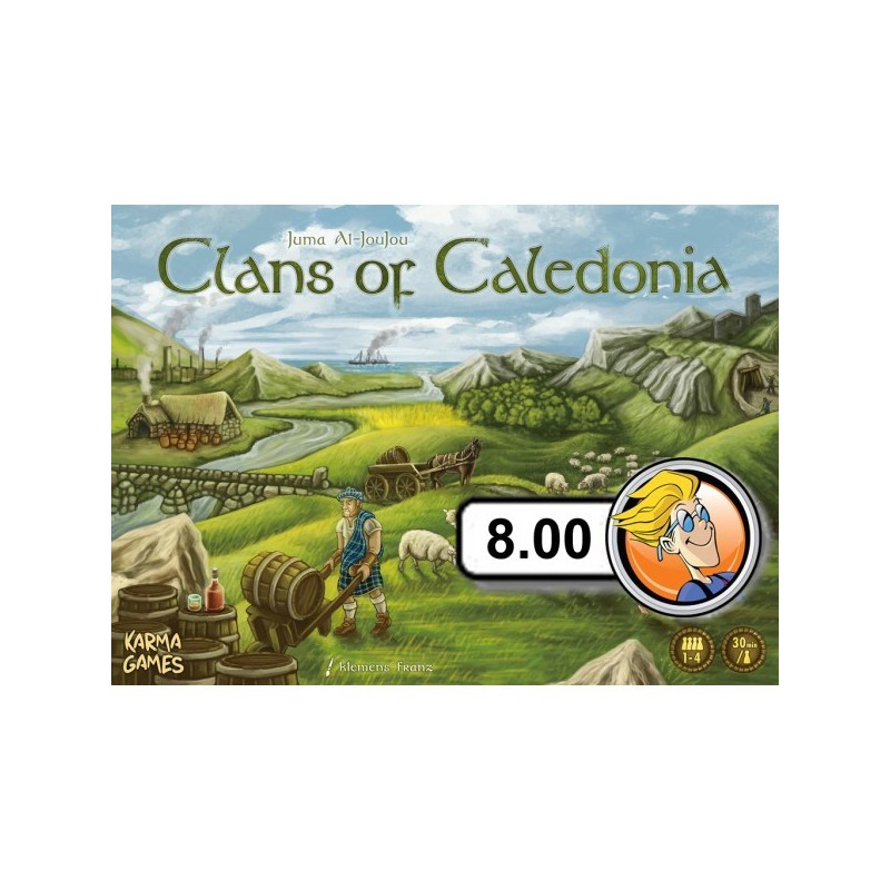 Clans of Caledonia ENG - gioco da tavolo