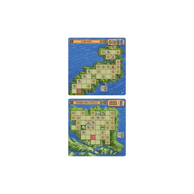 Lofoten, Orkney e la Terra del Fuoco (Le Isole): La Festa per Odino (A feast for Odin) ENG - gioco da tavolo