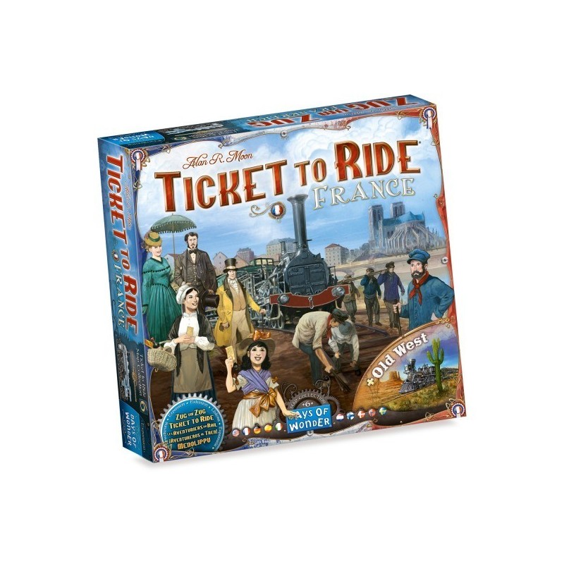Ticket to Ride: Francia ITA (+ Old West) - gioco da tavolo
