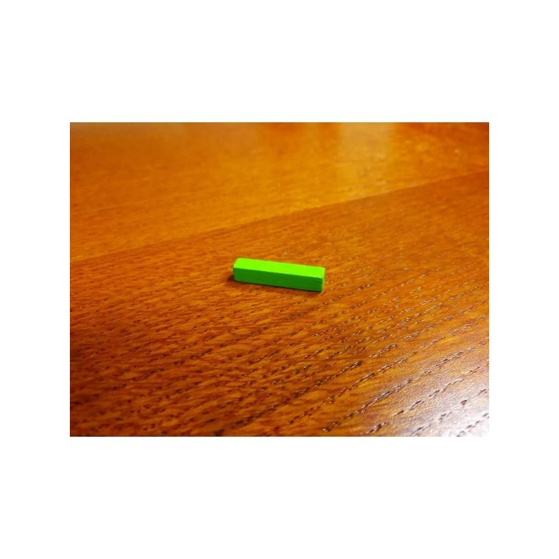 Token steccato Verde chiaro 5x5x25mm - accessorio per giochi
