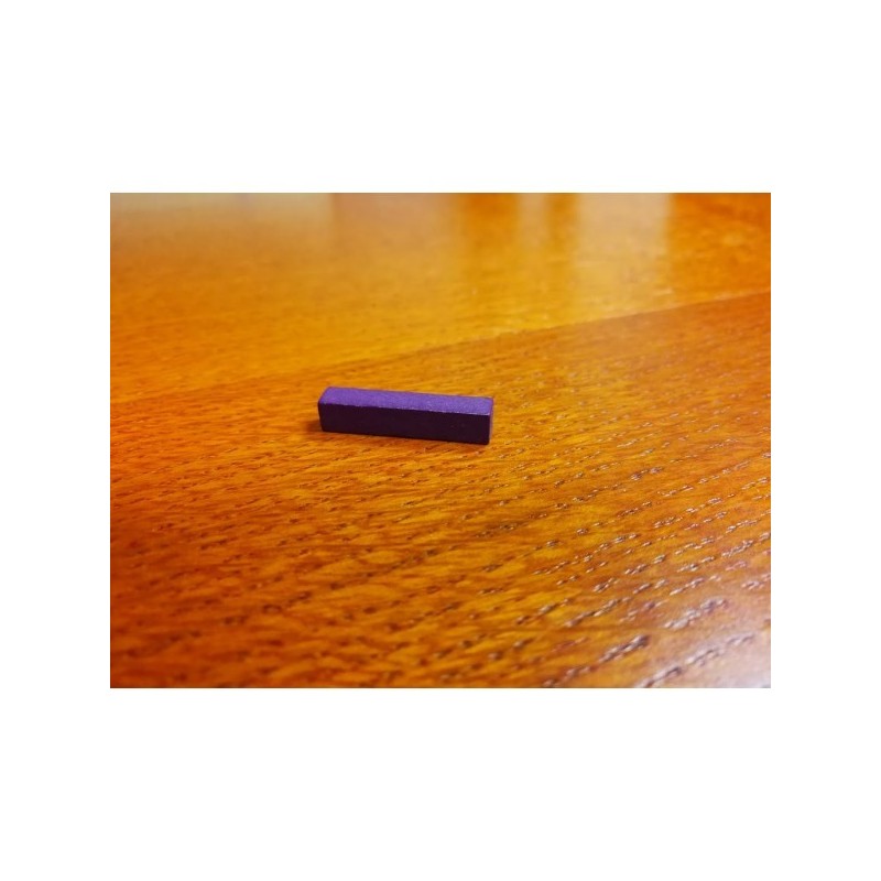 Token steccato Viola 5x5x25mm - accessorio per giochi
