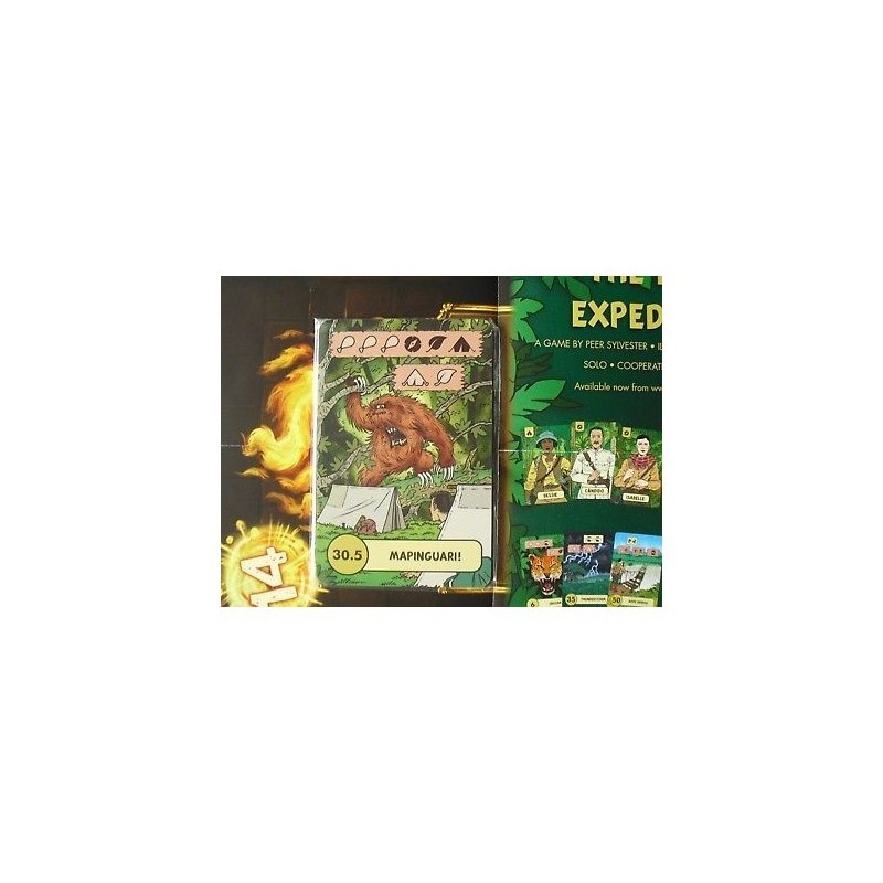 CALENDARIO DELL'AVVENTO 2017 GIORNO 14 - The Lost Expedition: 3 carte promo - gioco da tavolo