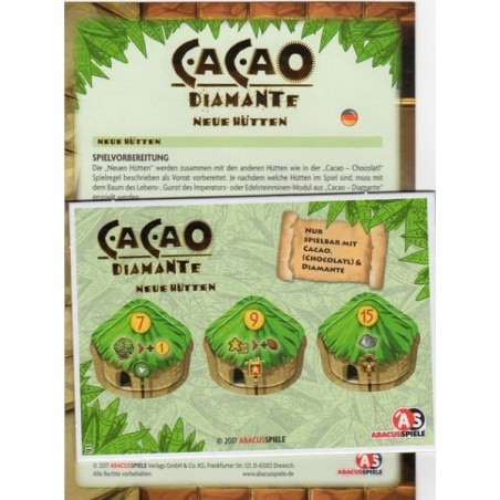 CALENDARIO DELL'AVVENTO 2017 GIORNO 16 - Cacao Diamante: New Huts