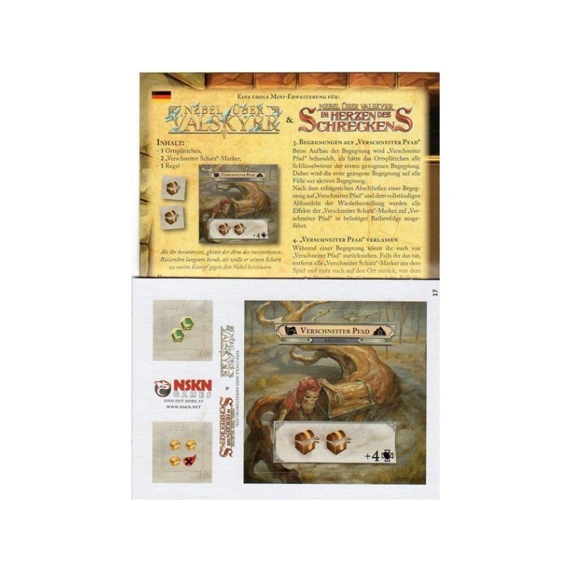 CALENDARIO DELL'AVVENTO 2017 GIORNO 17 - Mistfall & Mistfall Heart of the Mists: Promo Winter's Hold - gioco da tavolo
