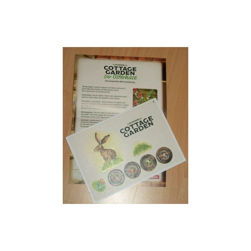 CALENDARIO DELL'AVVENTO 2017 GIORNO 24 - Cottage Garden: The Easter Bunny - gioco da tavolo