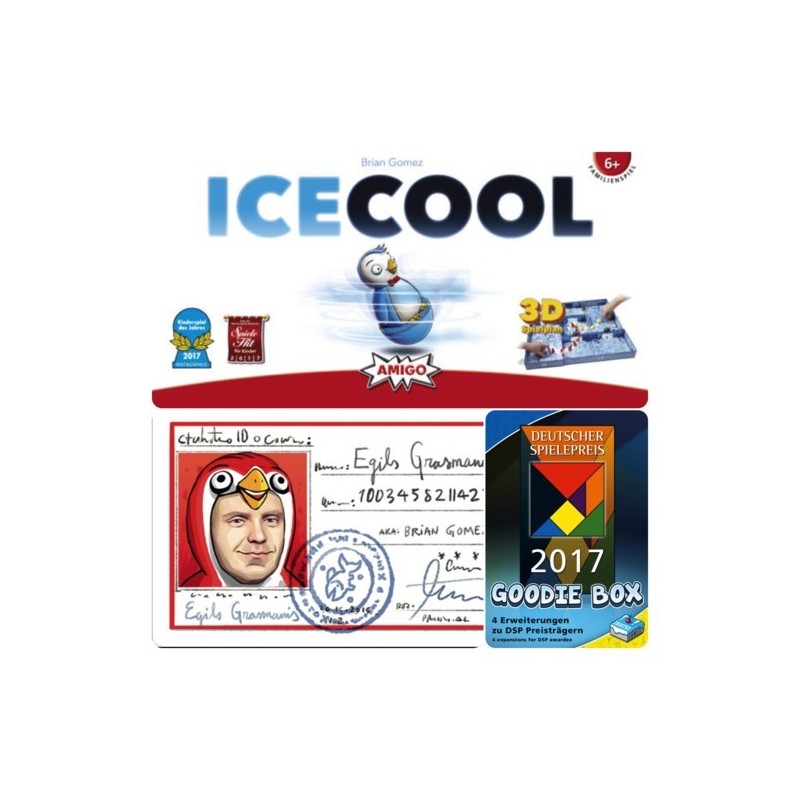 8 Promo Cards: Ice Cool - gioco da tavolo