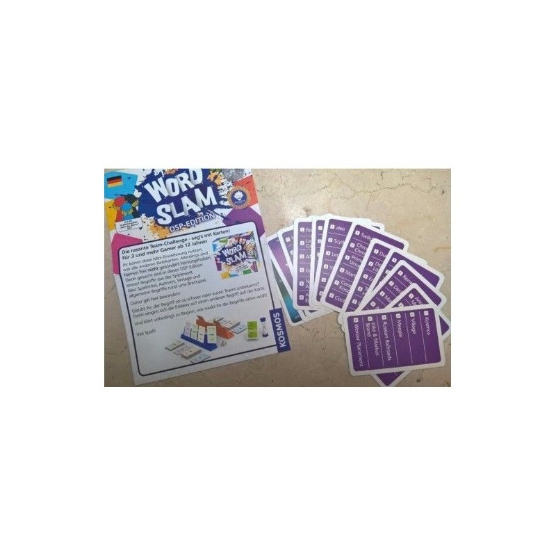 10 Promo Cards: Word Slam - gioco da tavolo