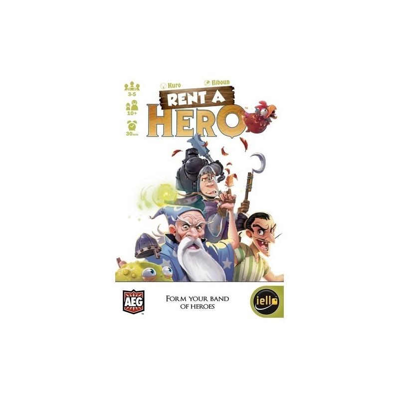 Rent a Hero ITA - gioco da tavolo