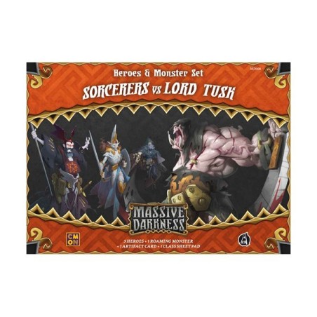 Heroes & Monster Set - Sorcerers vs Lord Tusk: Massive Darkness