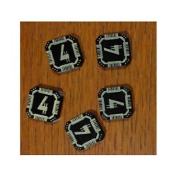 5 Elite Prize Tokens - X-Wing Miniatures