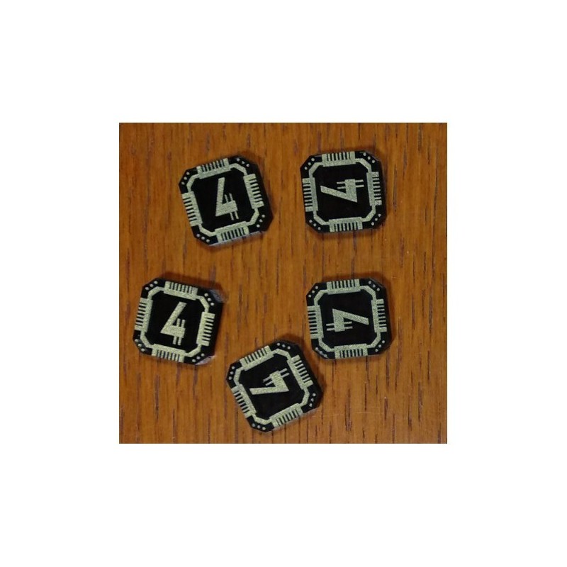 5 Elite Prize Tokens - X-Wing Miniatures - gioco da tavolo