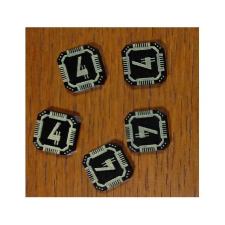 5 Elite Prize Tokens - X-Wing Miniatures