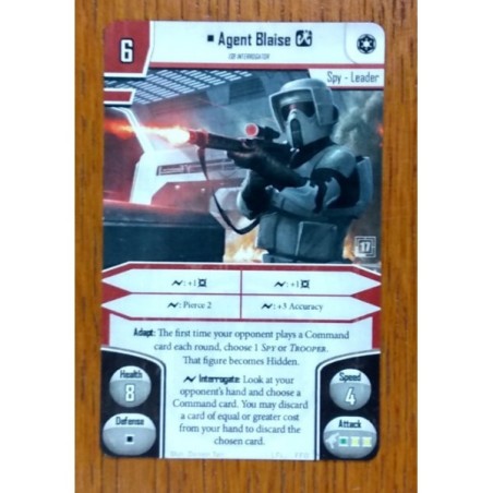 Agent Blaise (carta promo) - Imperial Assault