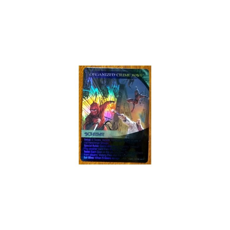Organized Crime Wave (carta promo foil) - Legendary: A Marvel Deck-building Game - gioco da tavolo