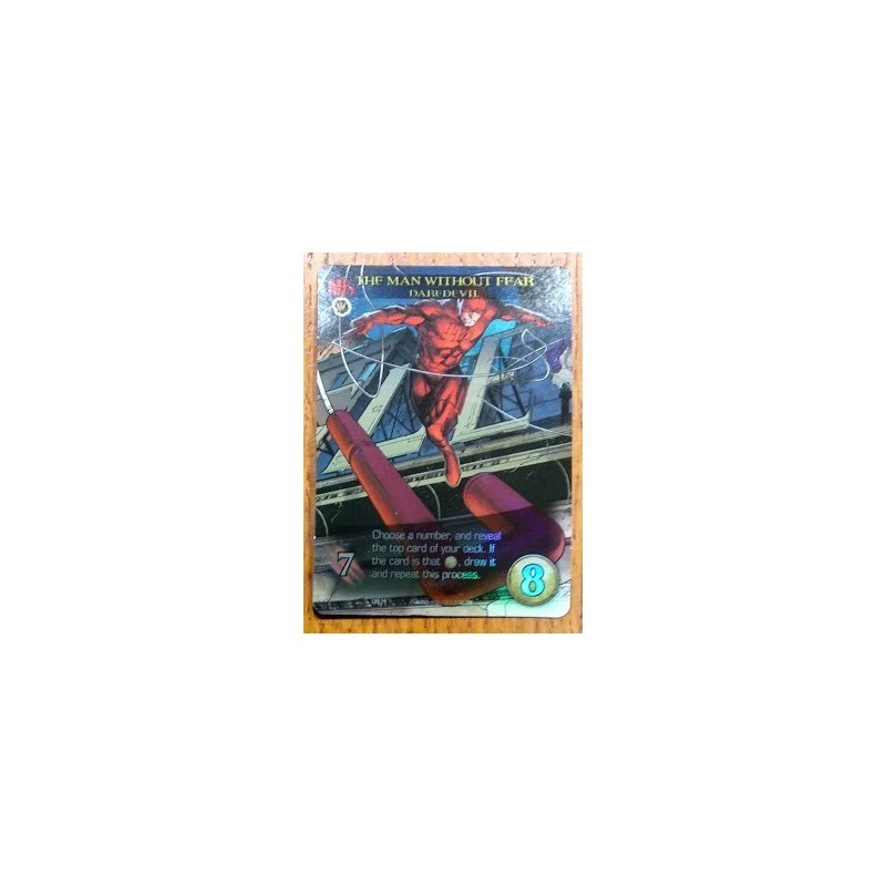 The man Without Fear Daredevil (carta promo foil) - Legendary: A Marvel Deck-building Game - gioco da tavolo