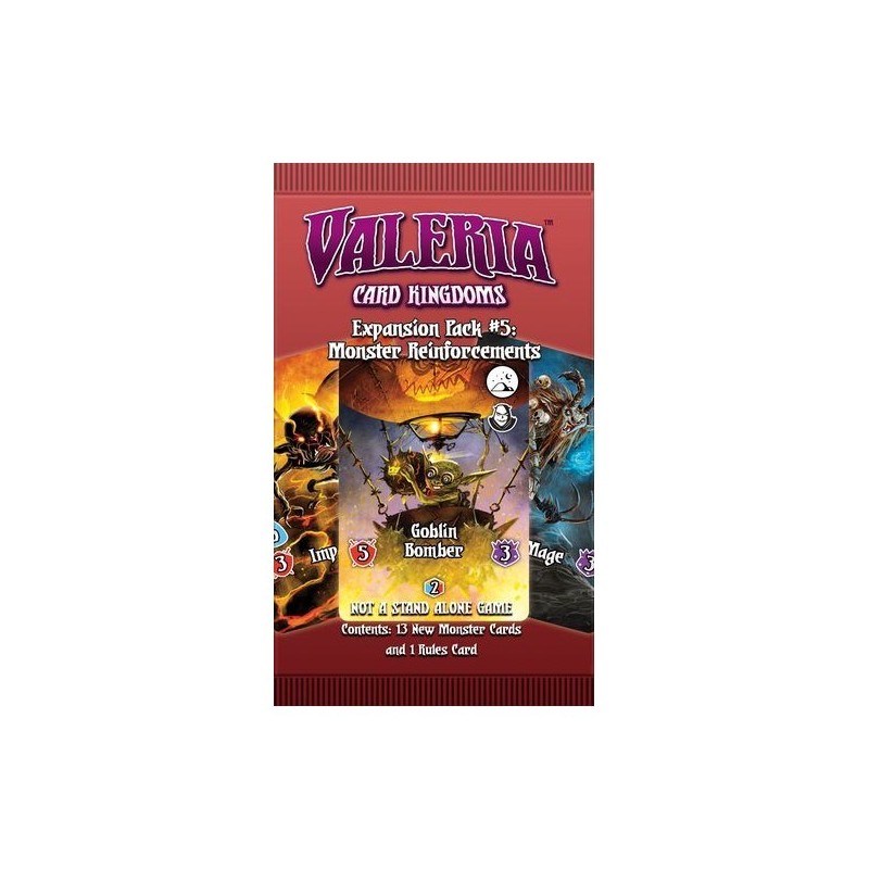 Monster Reinforcements - Valeria: Card Kingdoms - gioco da tavolo