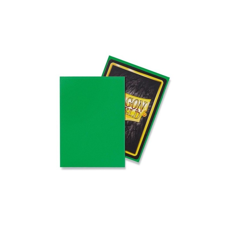 Dragon Shield - Bustine protettive Standard Matte Apple Green (100 bustine) - 11018 - accessorio per giochi
