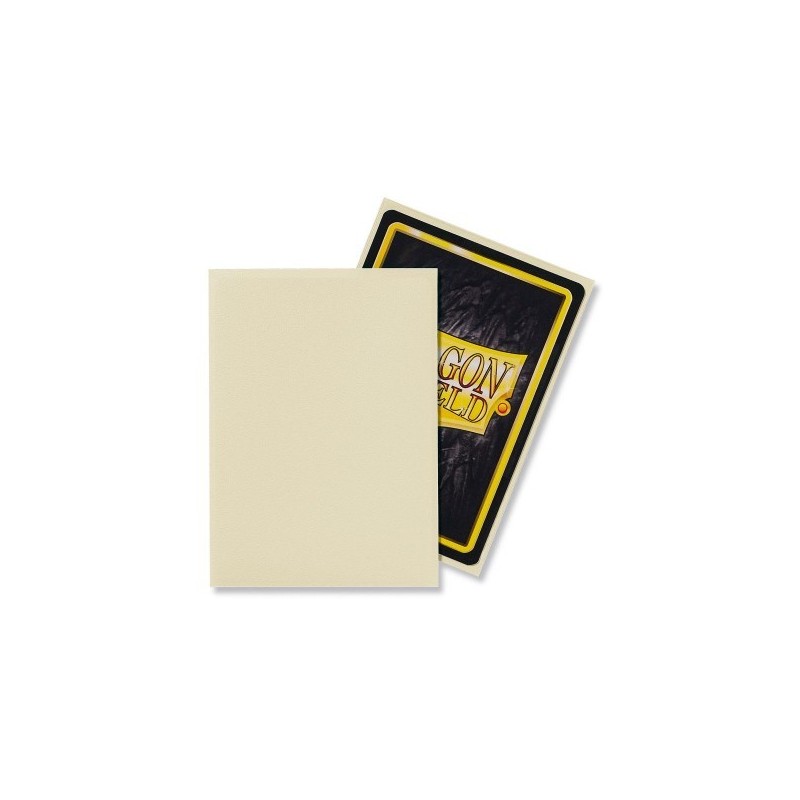 Dragon Shield - Bustine protettive Standard Matte Ivory (100 bustine) - 11017 - accessorio per giochi