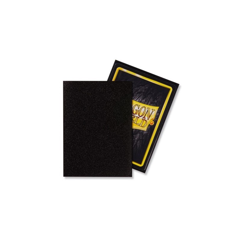 Dragon Shield - Bustine protettive Standard Matte Jet (100 bustine) - 11024 - accessorio per giochi