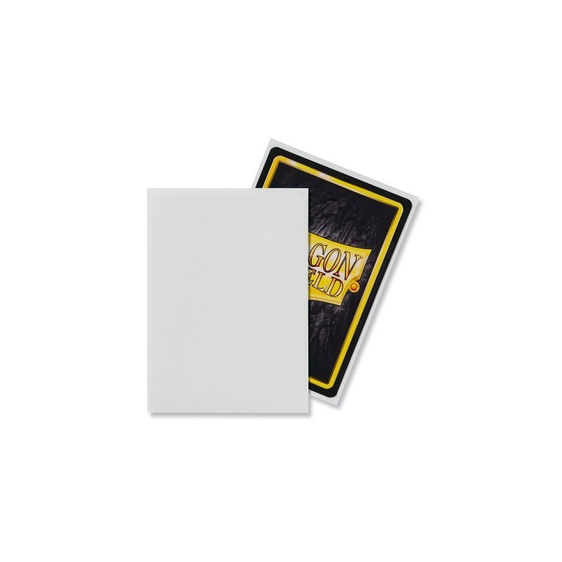 Dragon Shield - Bustine protettive Standard Matte White (100 bustine) - 11005 - accessorio per giochi