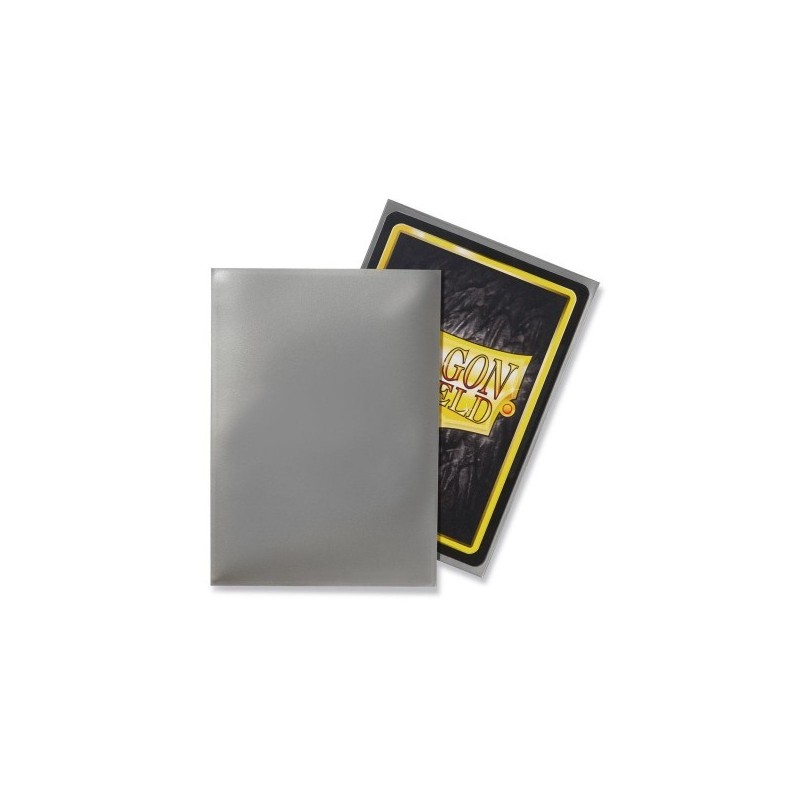 Dragon Shield - Bustine protettive Standard Silver (100 bustine) - 10008 - accessorio per giochi