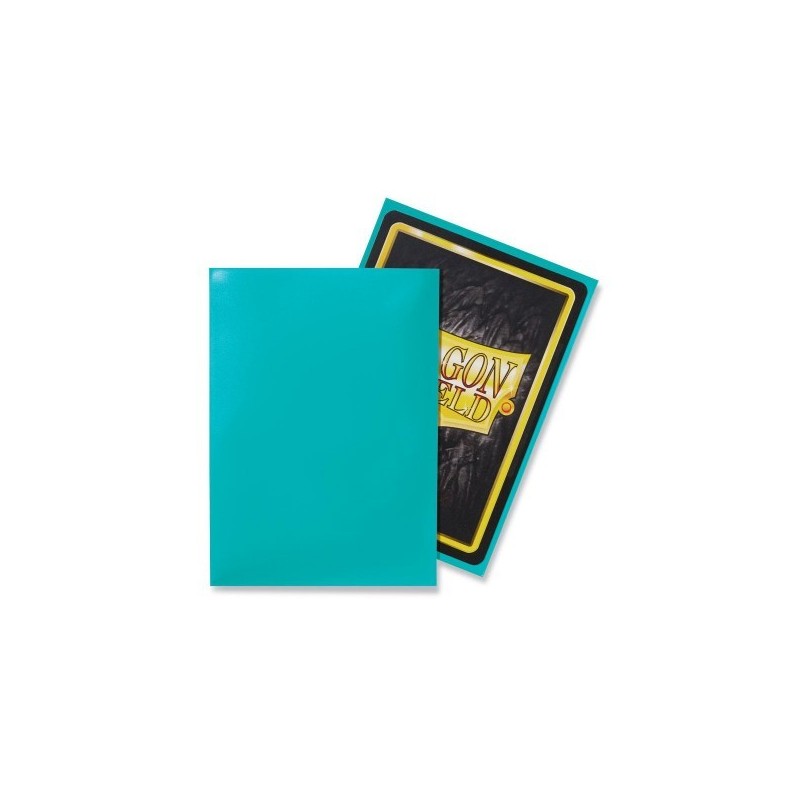 Dragon Shield - Bustine protettive Standard Turquoise (100 bustine) - 10015 - accessorio per giochi