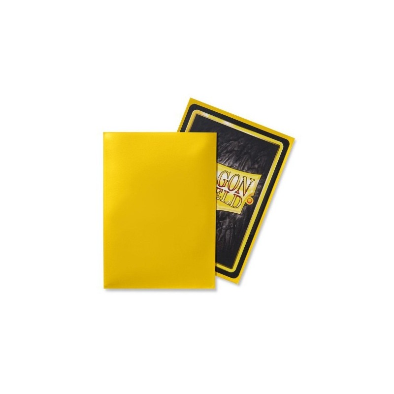 Dragon Shield - Bustine protettive Standard Yellow (100 bustine) - 10014 - accessorio per giochi