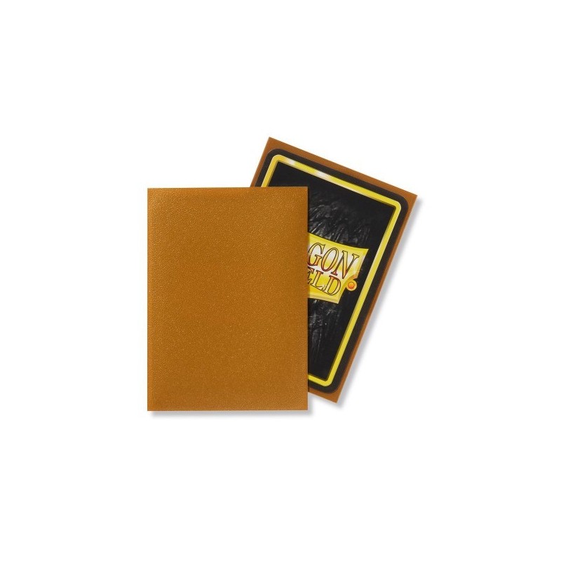 Dragon Shield - Bustine protettive Standard Matte Gold (100 bustine) - 11006 - accessorio per giochi