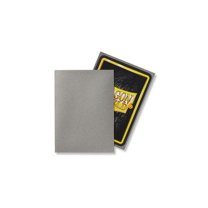 Dragon Shield - Bustine protettive Standard Matte Silver (100 bustine) - 11008 - accessorio per giochi