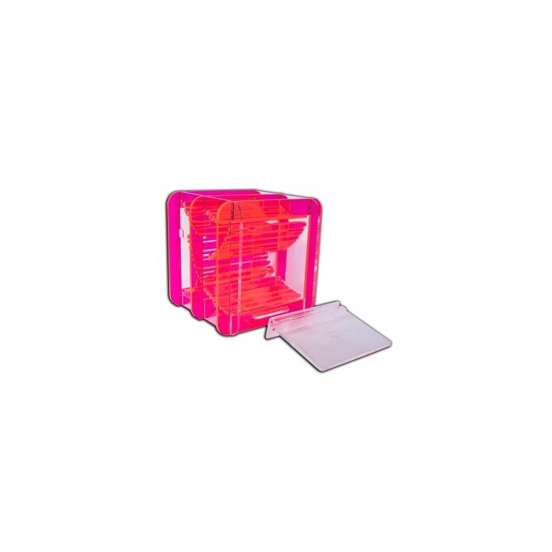 Contenitore/Torre lancia dadi Fluo Rosso - accessorio per giochi