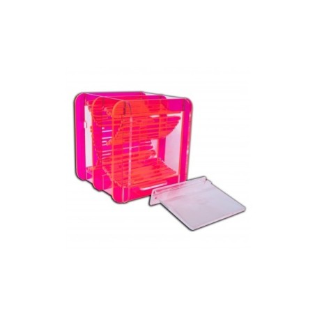 Contenitore/Torre lancia dadi Fluo Rosso
