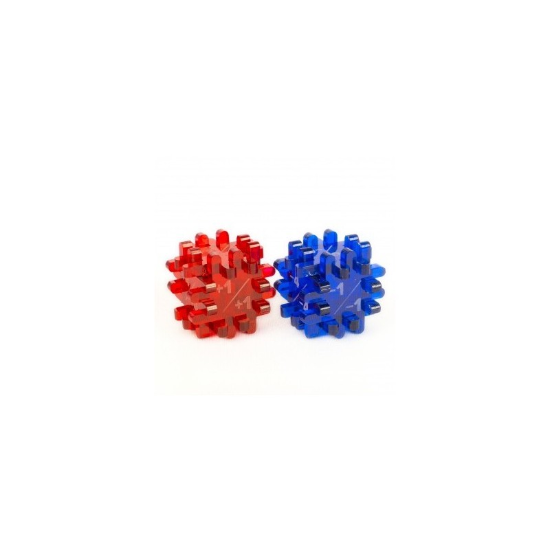 Dado componibile Blu/Rosso Modificatori - accessorio per giochi