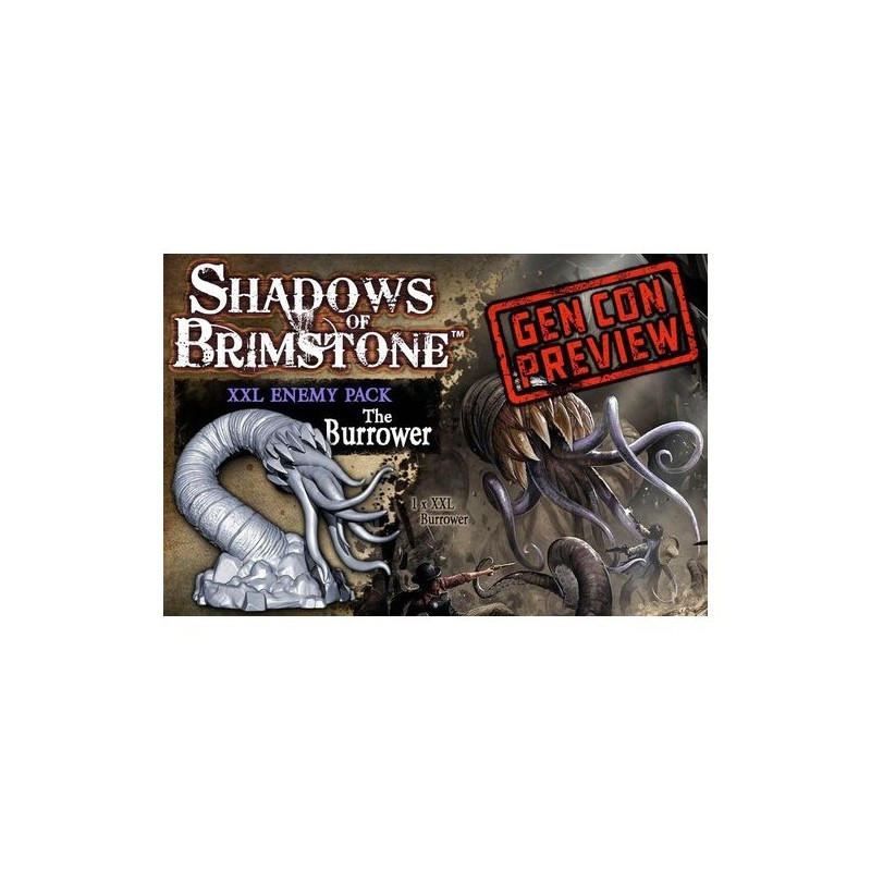 Burrower XXL Enemy Pack: Shadows of Brimstone - gioco da tavolo