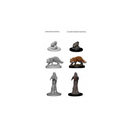 Pathfinder Deep Cuts Unpainted Miniatures - Familiars (3 Units)
