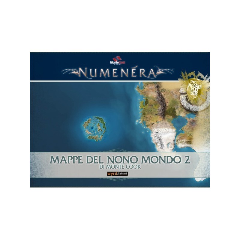 Mappe del Nono Mondo 2: Numenera - GdR - gioco di ruolo