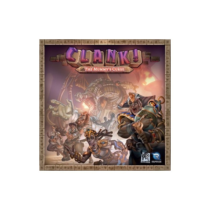 The Mummy's Curse: Clank! - gioco da tavolo