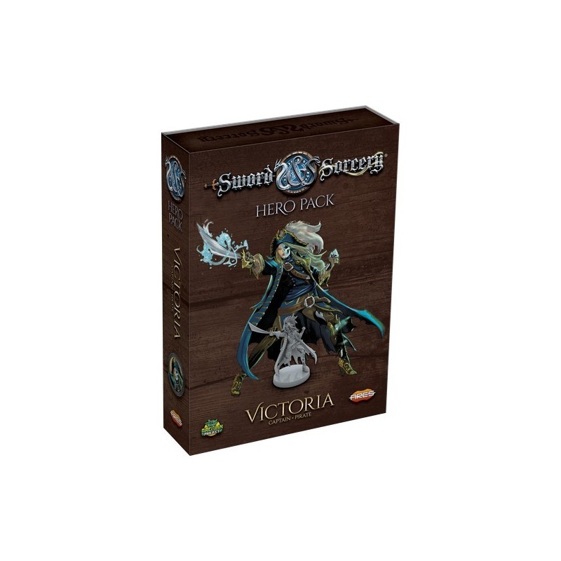 Victoria the Captain/Pirate Hero Pack: Sword & Sorcery ENG - gioco da tavolo